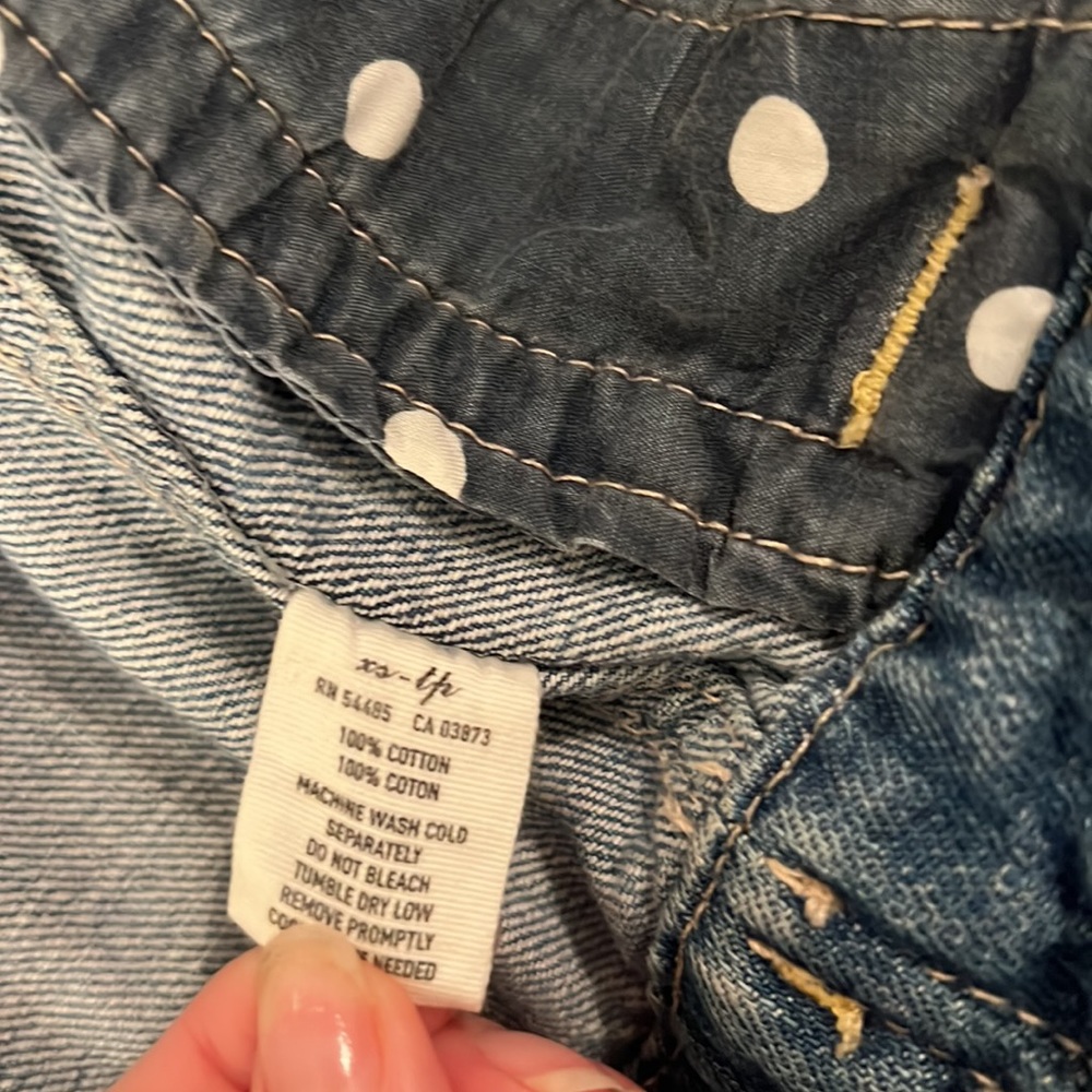 American Eagle jean Jacket XS - Picture 5 of 6